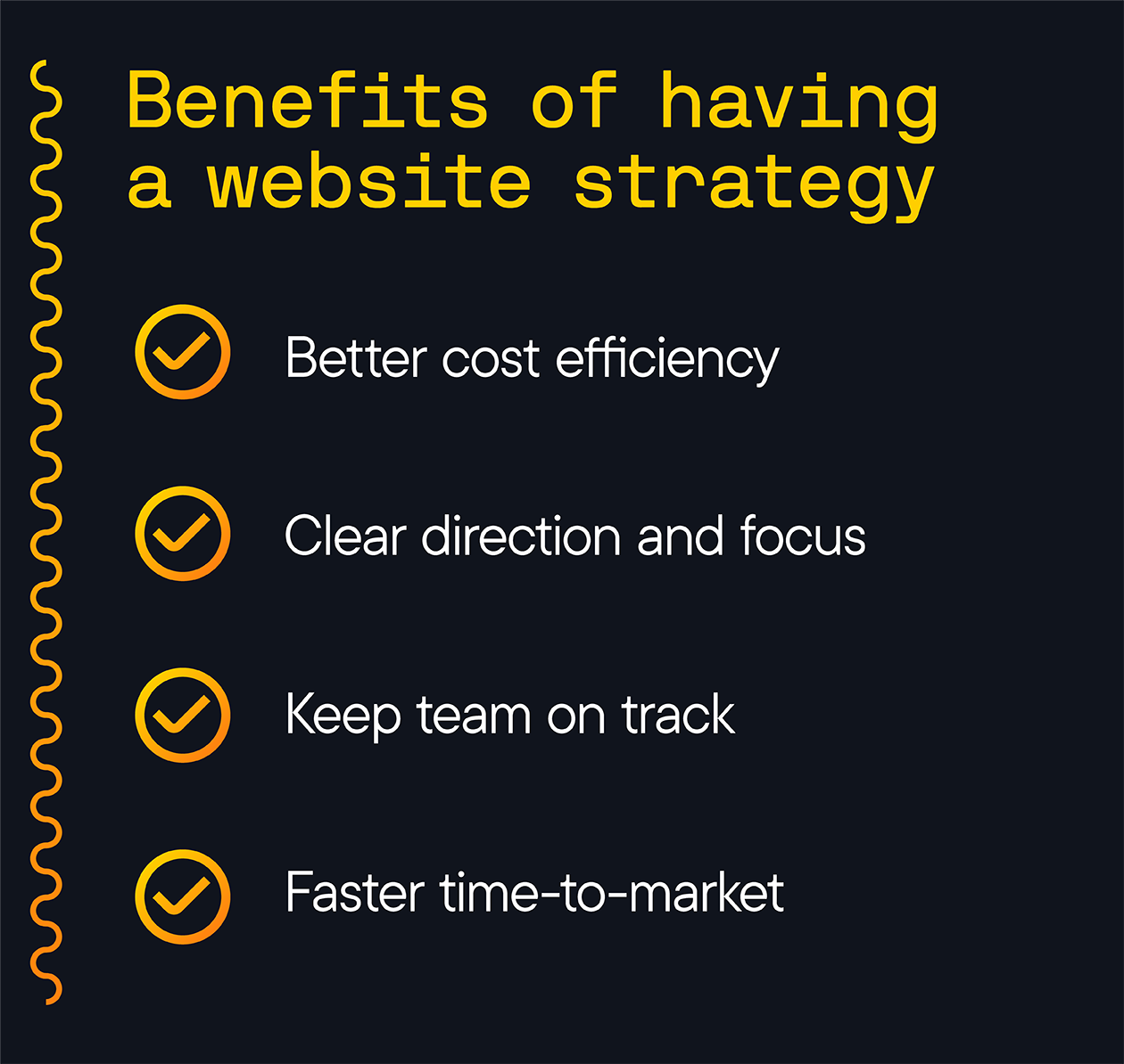 website strategy benefits